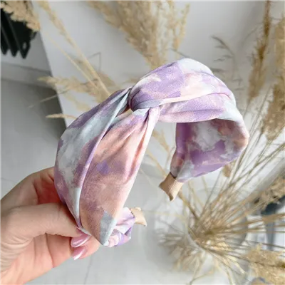 Barva na vlasy turban fialová