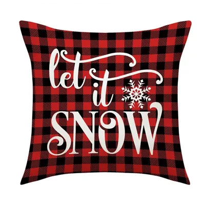 Povlak na polštář 45 x 45 let it snow