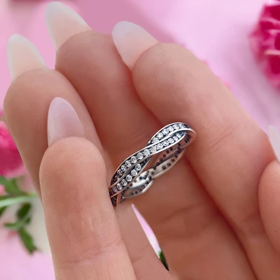 PRSTEN SILVER925 ROMANTICKÝ