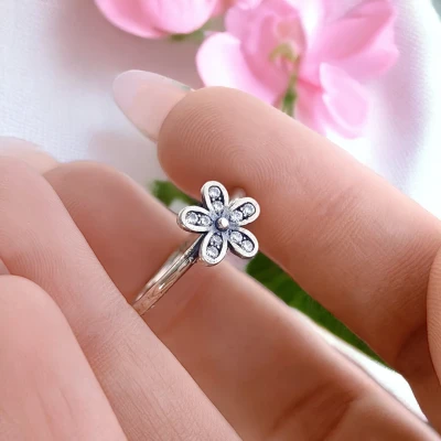 PRSTEN SILVER925 SWEET FLOWER