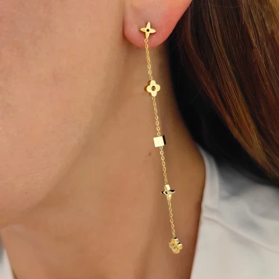 Náušnice z nerezové oceli Sophisticated Hoops