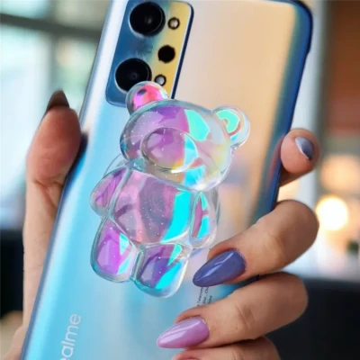Univerzální teleskopický držák telefonu GALAXY BLUE bear