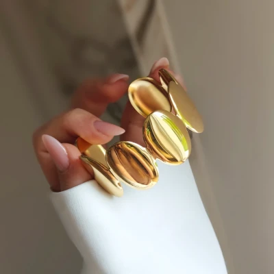 Nastavitelný náramek z nerezové oceli Timeless Style