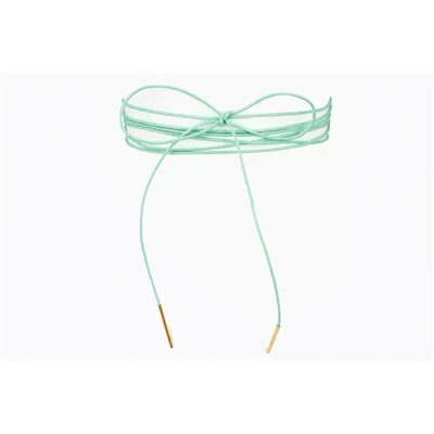 JEMNÝ NÁHRDELNÍK CHOKER - MÁTOVÝ